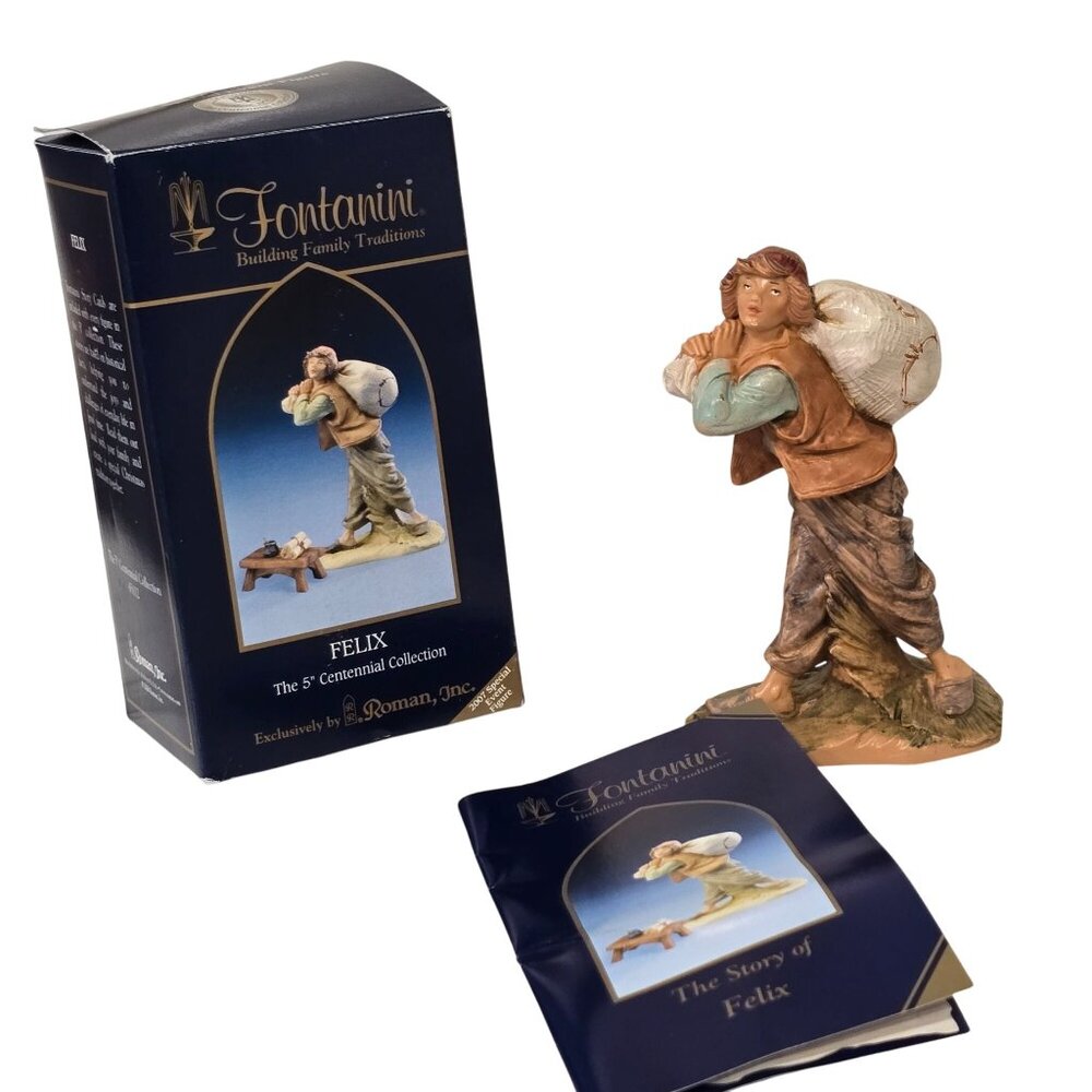 Fontanini 2007 Special Event Figure Felix 5" Centennial Collection family